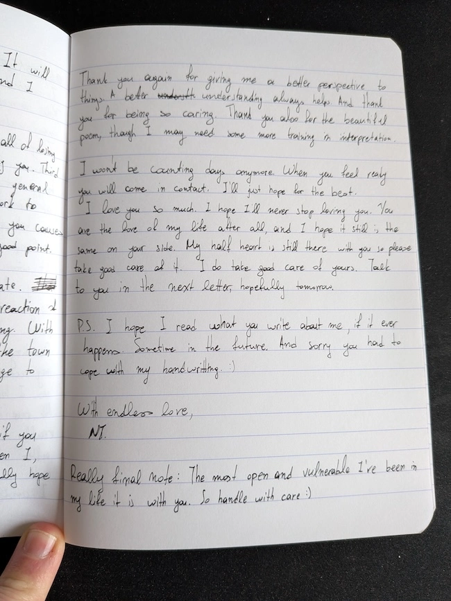 2026_05_06c page of journal