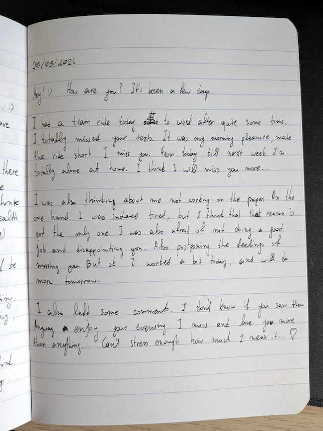 Letter of 20 05 2026