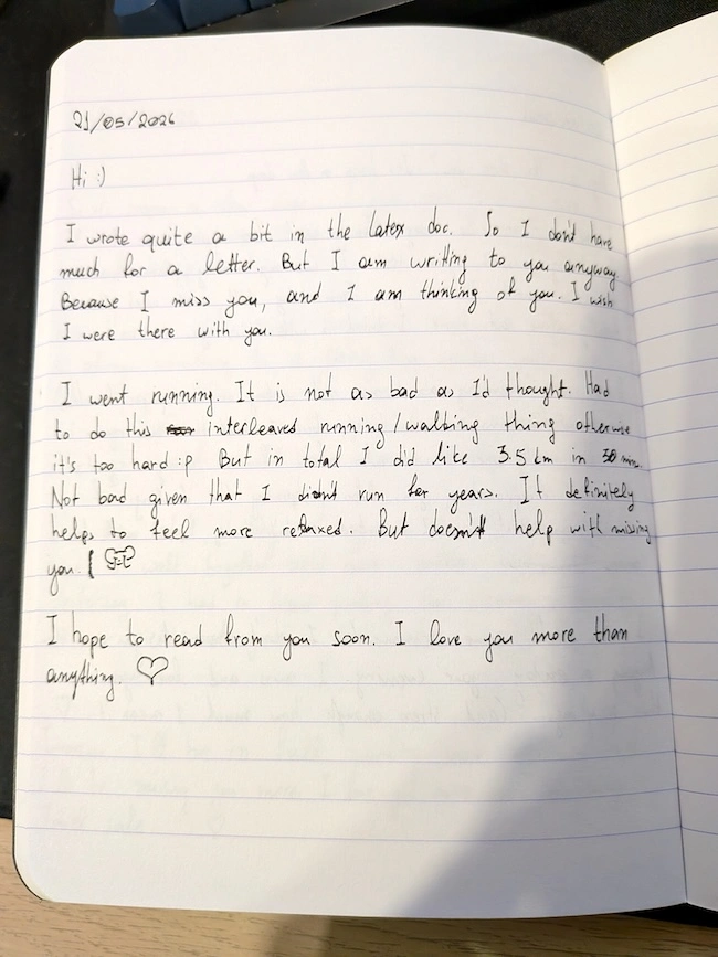 Letter of 21 05 2026