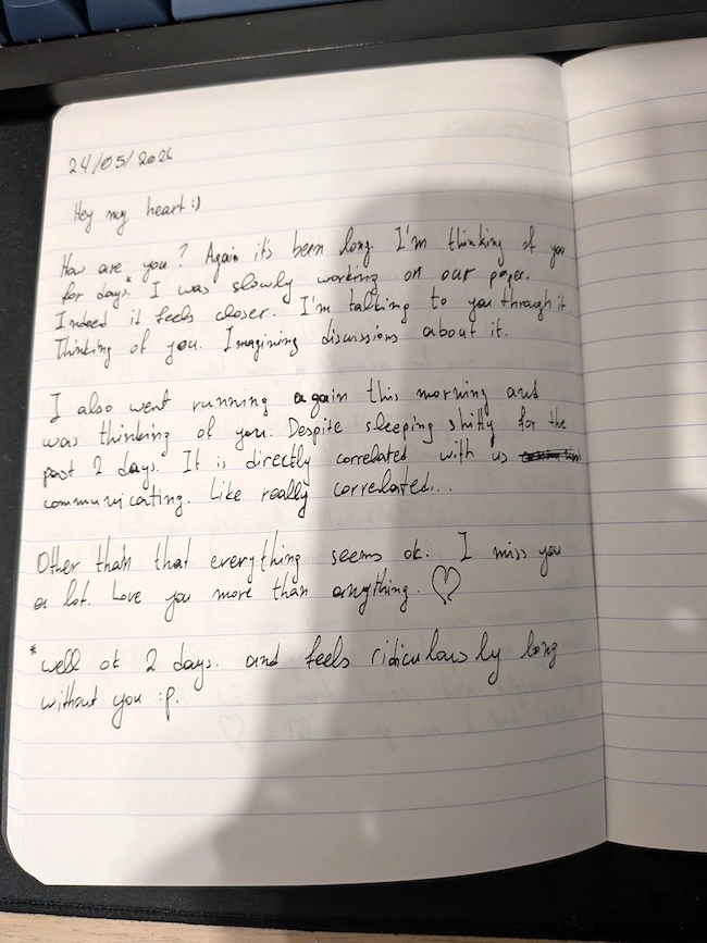 Letter of 24 05 2026